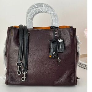 COACH 1941 1st Gen Rogue 31 in Oxblood with Lock&Key